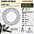 Coroa Artifex P/ Sram T-type Sl Offset 3mm Direct Polida - Imagem 6