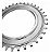 Coroa Artifex P/ Sram T-type Sl Offset 3mm Direct Polida - Imagem 3
