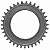 Coroa Artifex P/ Sram T-type Sl Offset 3mm Direct - Cinza - Imagem 1