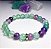 Pulseira Pedra Flourita Natural - Imagem 1
