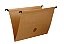Pasta Suspensa Kraft 170G Home Office com Visor-Etiqueta E Grampo Plástico Fixador Dello - CX 50 UN - Imagem 3