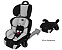 Cadeira Cadeirinha Assento Carro Infantil 9 a 36kg Versatti Tutti Baby Gelo - Imagem 4