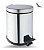 Cesto De Lixo Lixeira Aço Inox Com Pedal E Recipiente Plástico 4,5l - Imagem 2