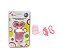 Chupeta De Silicone Alimentadora Porta Frutas Bebê Regulagem Rosa - Imagem 1