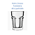 Copo Vidro 6 un Grosso Resistente Transparente 360ml Chicago - Imagem 6