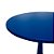Mesa de Canto Redonda Azul Marinho em MDF 53x30 - Imagem 4
