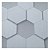 Papel de Parede 3D Geométrico Cinza e Branco - Coleção Grace 3 - Kantai - Imagem 3