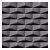 Papel de Parede Kantai Stone Age 3D Geometrico Cinza Escuro - Imagem 2