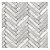 Papel de Parede Kantai Pedras 3D Geométrico Cinza Claro - Imagem 2
