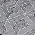 Papel de Parede Kantai Coleção White Swan Geométrico Cinza Escuro Com Fio Prata - Imagem 3