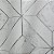 Papel de Parede Kantai Coleção White Swan Geométrico Off-White com Fio Prata - Imagem 2