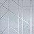 Papel de Parede Kantai Coleção White Swan Linhas Geométricas Cinza com Fio Prata - Imagem 1