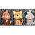 Tapete Capacho Antiderrapante Pets 60x40cm - Imagem 2