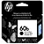 Cartucho De Tinta Hp Original Cc636wb 60B Preto - Imagem 1