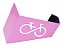 SUPORTE HORIZONTAL DE BICICLETA ROSA - Imagem 1