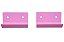 SUPORTE HORIZONTAL DE BICICLETA ROSA - Imagem 3