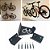 KIT C/ 2 SUPORTE HORIZONTAL DE BICICLETA PRETO - Imagem 3