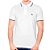Camisa Polo Acostamento Listras V23 Branco Masculino - Imagem 1