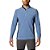 Blusão Columbia Fleece Klamath Range II Half Zip Azul Masculino - Imagem 1