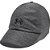 Boné Under Armour Heathered Play Up Strapback Cinza Unissex - Imagem 1