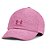 Boné Under Armour Heathered Play Up Strapback Rosa Unissex - Imagem 1