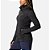 Jaqueta Columbia Park View Grid Fleece Preto Feminino - Imagem 3