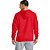 Moletom Under Armour Rival Fleece Hoodie Vermelho Masculino - Imagem 3