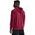 Moletom Under Armour Rival Fleece Big Logo Hoodie Vermelho Masculino - Imagem 2