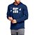 Moletom Under Armour SportStyle Big Logo Azul Masculina - Imagem 1