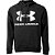 Moletom Under Armour Rival Fleece Canguru Preto Feminino - Imagem 3