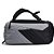 Mochila Under Armour Contain Duo MD 50L Preto e Cinza - Imagem 3