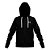Jaqueta Under Armour Rival Terry FZ Hood Preto Feminino - Imagem 1