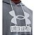 Moletom Under Armour Rival Terry Logo Cinza Masculino - Imagem 3