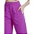 Calça Linho Forum V23 Roxo Feminino - Imagem 4
