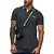 Camisa Polo Colcci Brasil Grafite Masculino - Imagem 1