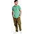 Camisa Polo Colcci Brasil V23 Verde Masculino - Imagem 3