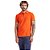 Camisa Polo Colcci 3 Listras P23 Laranja Masculino - Imagem 1