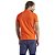Camisa Polo Colcci 3 Listras P23 Laranja Masculino - Imagem 2