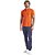 Camisa Polo Colcci 3 Listras P23 Laranja Masculino - Imagem 3