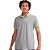 Camisa Polo Colcci 3 Listras P23 Cinza Masculino - Imagem 1