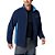Jaqueta Columbia Fleece Klamath Range III Azul Masculina - Imagem 2