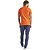 Camisa Polo Colcci Logo P23 Laranja Masculino - Imagem 4