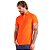 Camisa Polo Colcci Logo P23 Laranja Masculino - Imagem 1