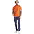 Camisa Polo Colcci Logo P23 Laranja Masculino - Imagem 3