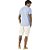 Camisa Polo Colcci Gola Listrada P23 Azul Masculino - Imagem 4