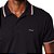 Camisa Polo Colcci Listras V23 Preto Masculino - Imagem 2
