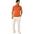 Camisa Polo Colcci 3 Listras V23 Laranja Masculino - Imagem 3