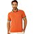 Camisa Polo Colcci 3 Listras V23 Laranja Masculino - Imagem 1