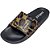 Chinelo Colcci Slide Animal Print Preto Feminino - Imagem 1