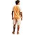 Camisa Polo Coca Cola Two Colors V23 Laranja Masculino - Imagem 4